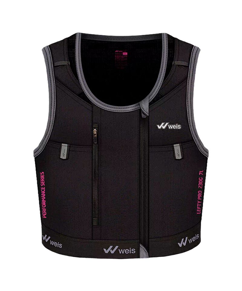 Chaleco-Hidratacion-Weis-Lefty-Pro-7L-Trail-Running-Unisex-Negro-Fucsia-101-384-NF-1