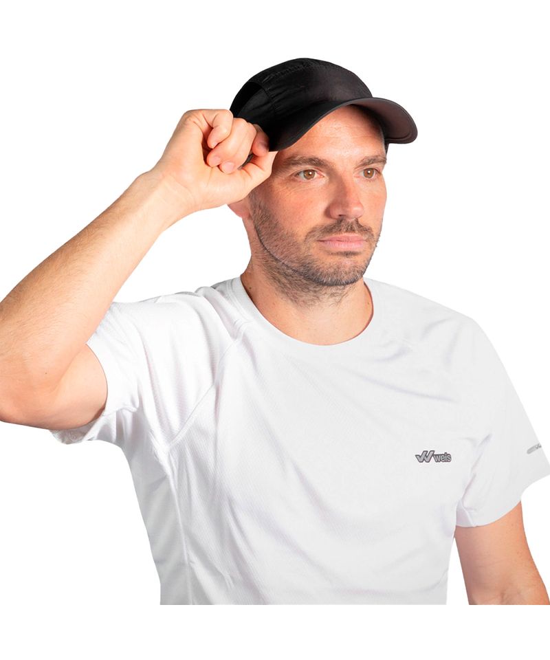 Gorra-Deportiva-Weis-Race-Day-Performance-Running-Training-Unisex-Negro-101-162-3