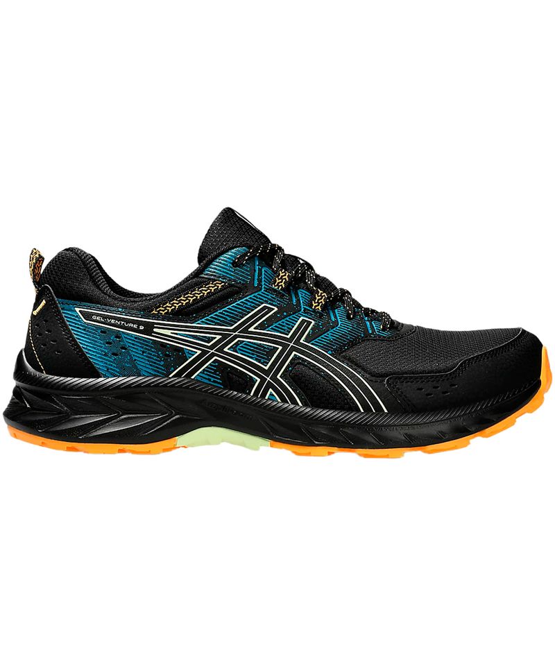 Zapatillas-Asics-Gel-Venture-9-Trail-Running-Hombre-Black-Cool-Matcha-1011B486-009