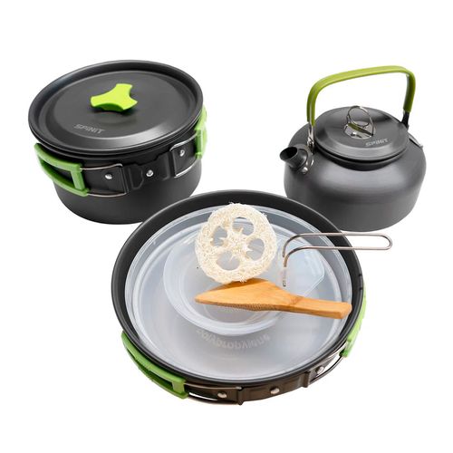 Marmita Spinit Set de Cocina para 2 Personas x11 pzas