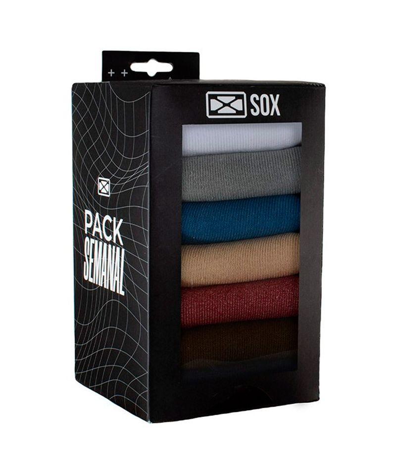 Medias-Soquetes-Sox-All-Week-Pack-7-Pares-Unisex-Surtido--DE351A-1