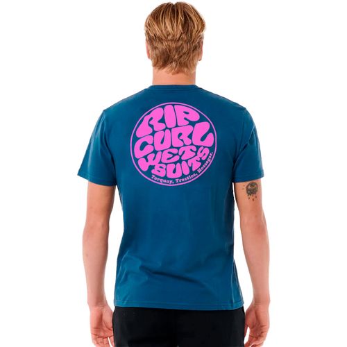 Remera Manga Corta Rip Curl Icons Of Surfic Wettie Hombre