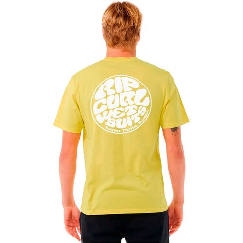 Remera Manga Corta Rip Curl Icons Of Surfic Wettie Hombre