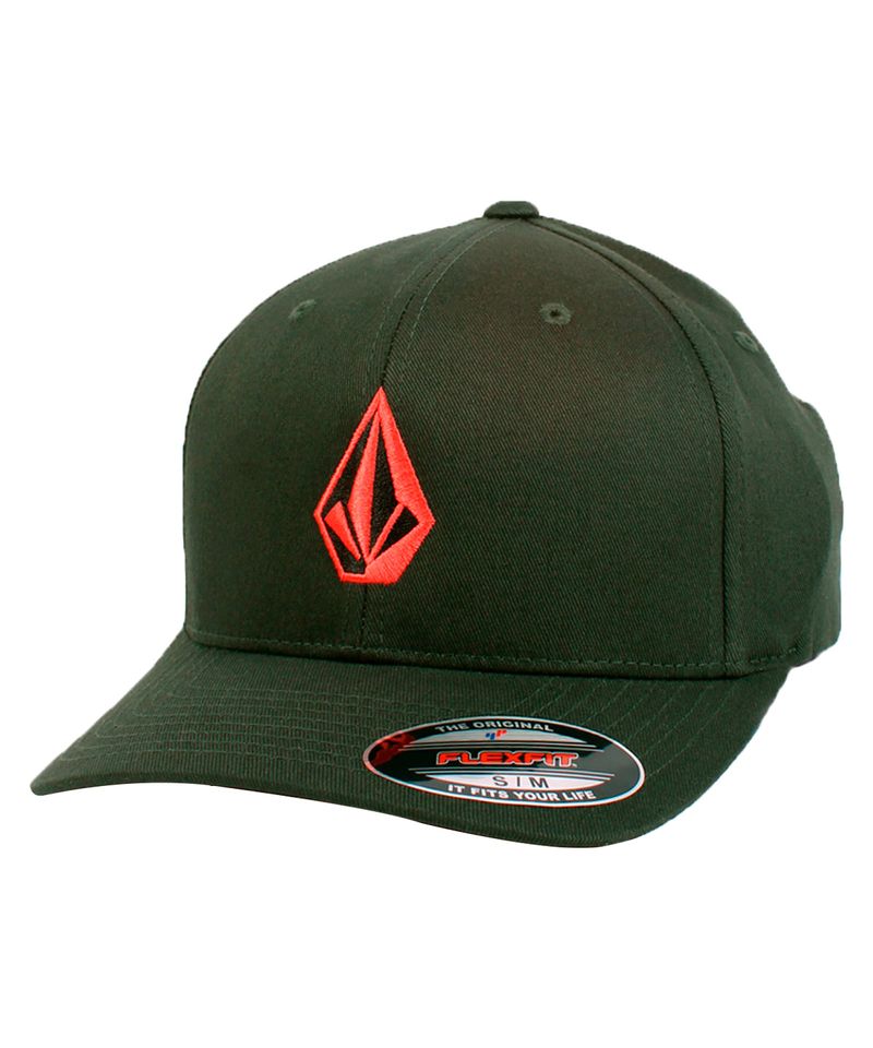 Gorra-Volcom-Sto-Flex-Urbano-Unisex-Dark-Forest-07209-M7