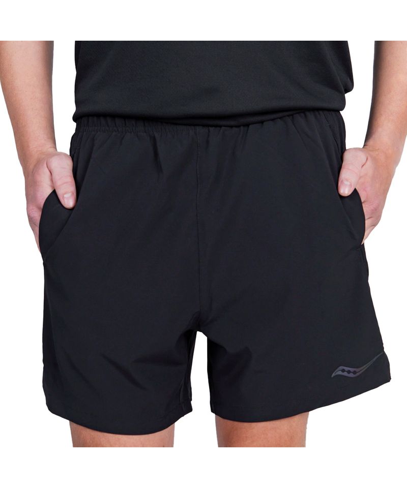 Short-Saucony-Outpace-5--Training-Running-Hombre-Black-A2119328-105