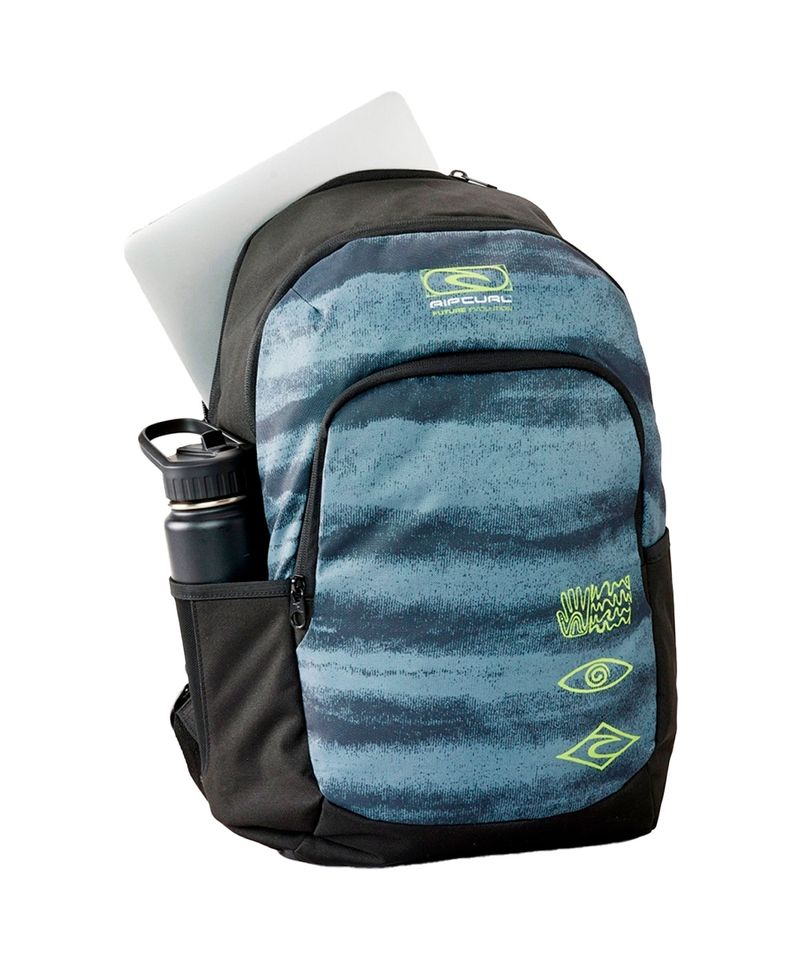 Mochila-Rip-Curl-Ozone-30L-School-Urbano-Colegio-Unisex-Black-Green-05626-M7-1