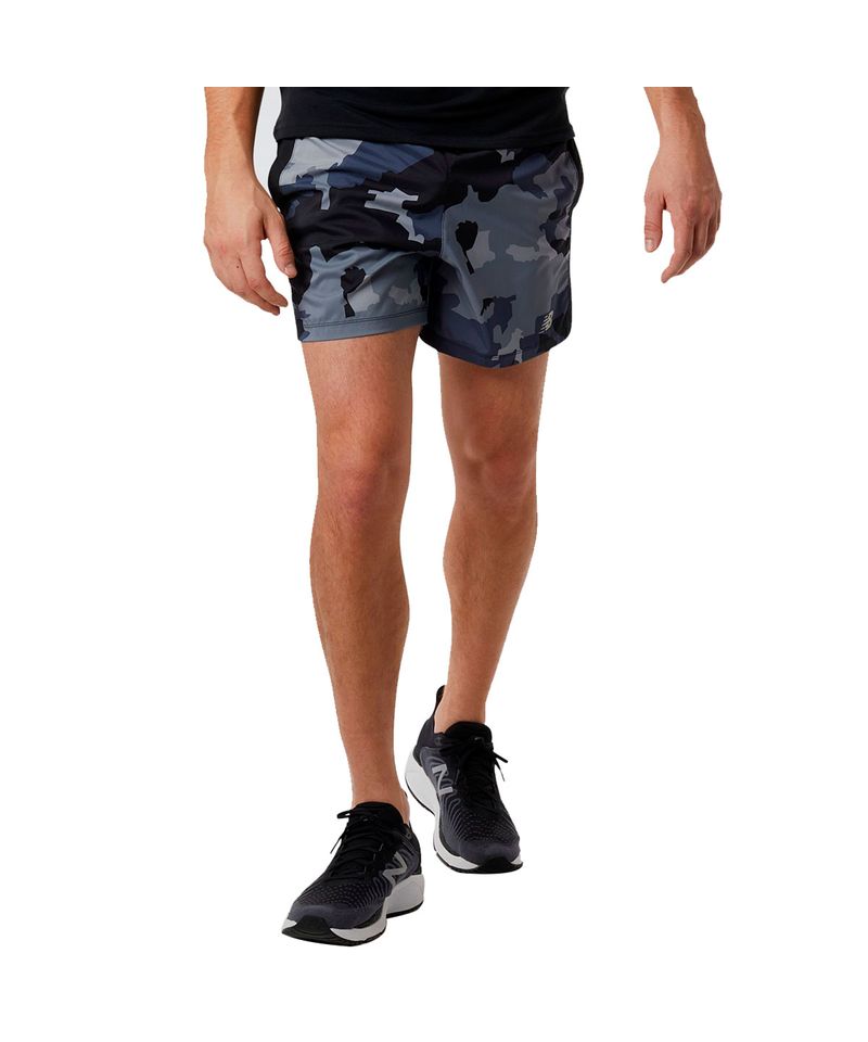 Short-New-Balance-Printed-Accelerate-5-Inch-Running-Hombre-Camuflado-Gris-MS23229-THN