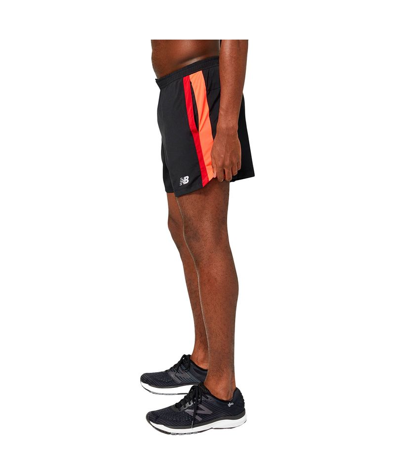 Short-New-Balance-Accelerate-5-Inch-Running-Hombre-Negro-Naranja-MS23228-CR-1