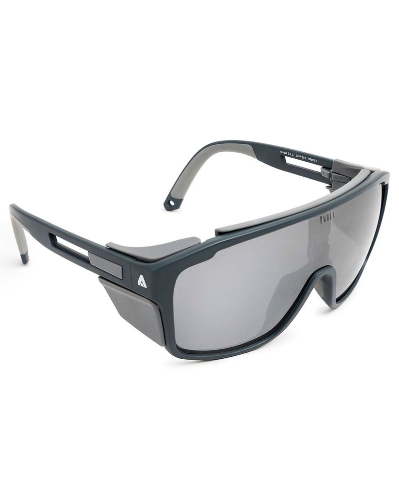 Lentes-de-Sol-Ombak-Montañitas-Trekking-Hiking-Unisex-Gris-Oscuro-Mate-Plateado-Flash-14-10022-3