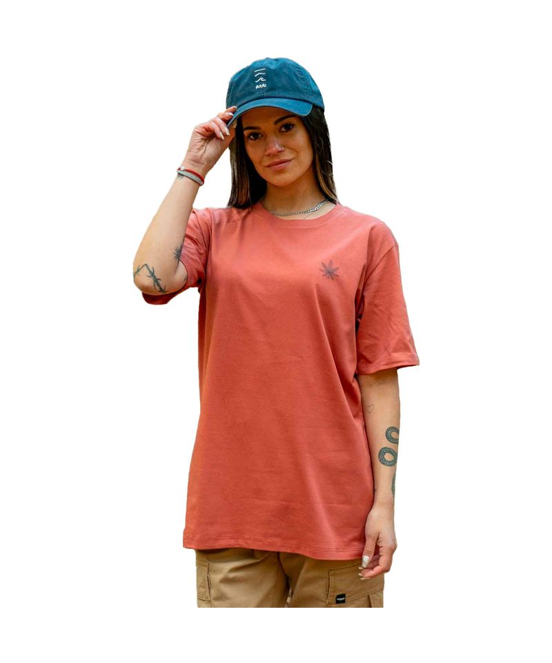 Remera-Manga-Corta-Trown-Hierba-Urbano-Unisex-Rojo-MT28I09-3