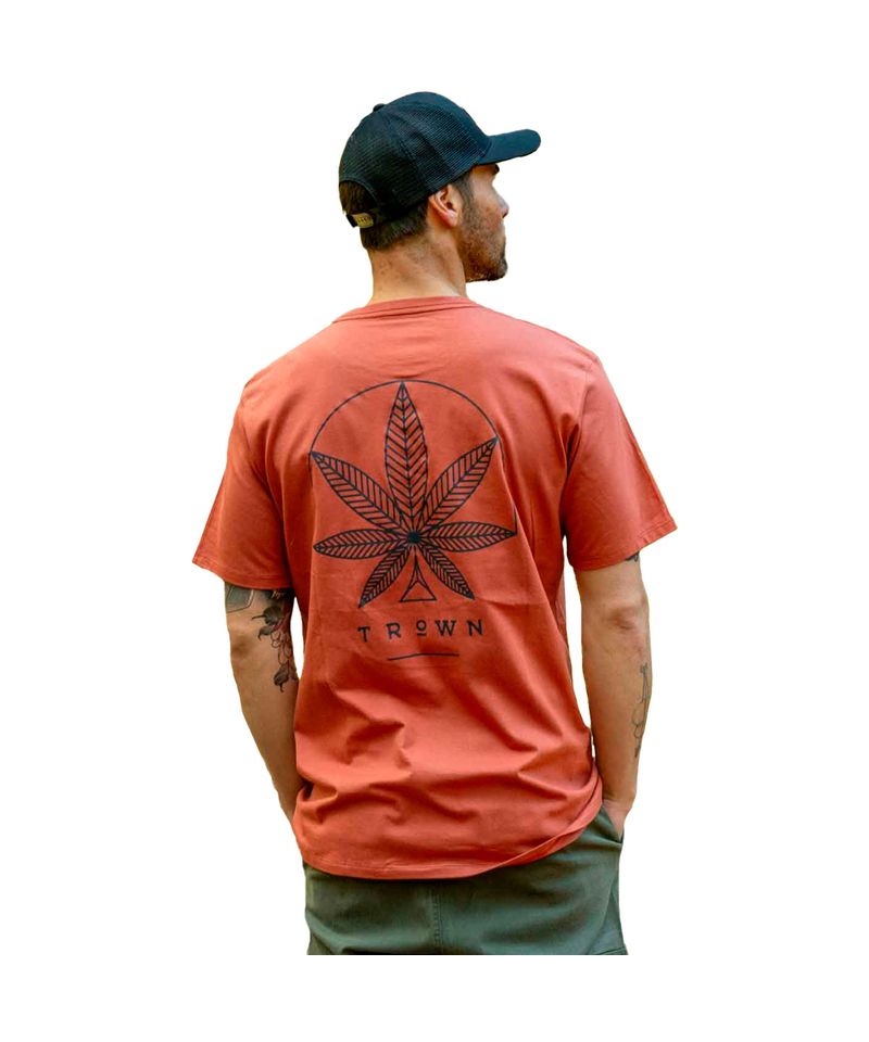 Remera-Manga-Corta-Trown-Hierba-Urbano-Unisex-Rojo-MT28I09-4