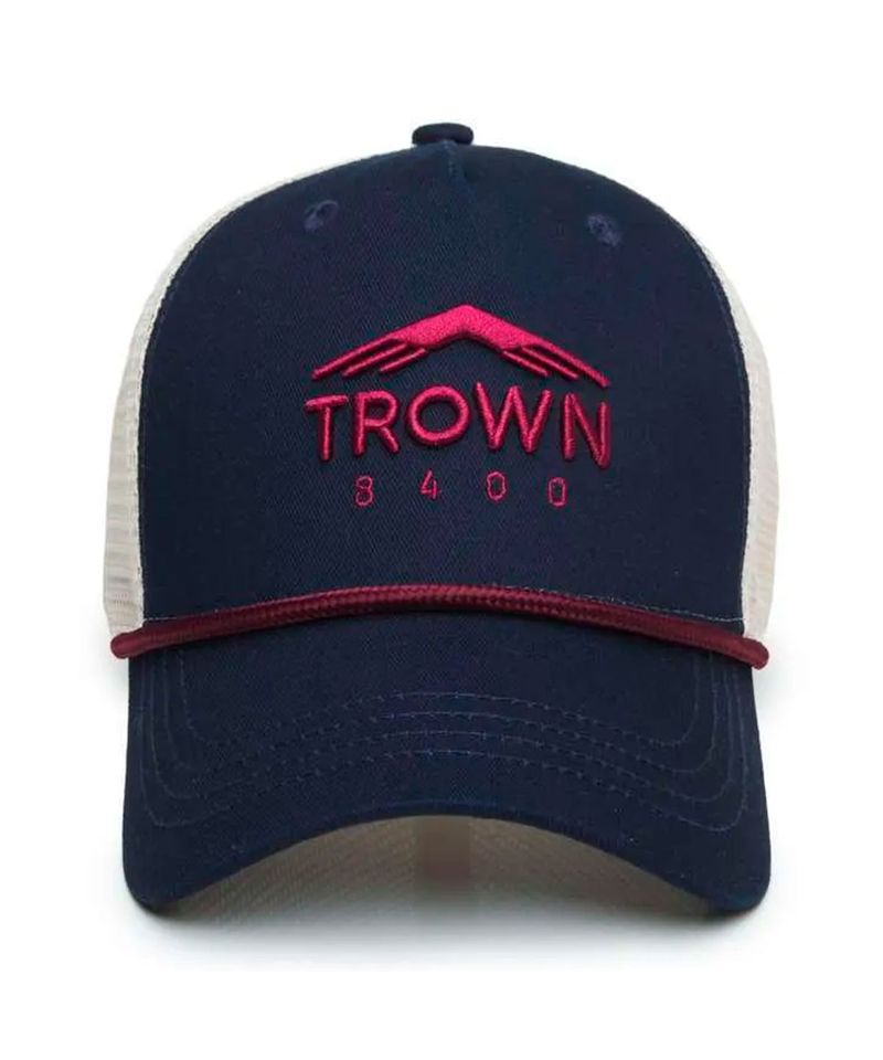 Gorra-Trown-8400-Trucker-Urbano-Unisex-Azul-Marino-MTR3091