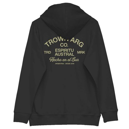 Campera Trown Full Zip Logo Unisex