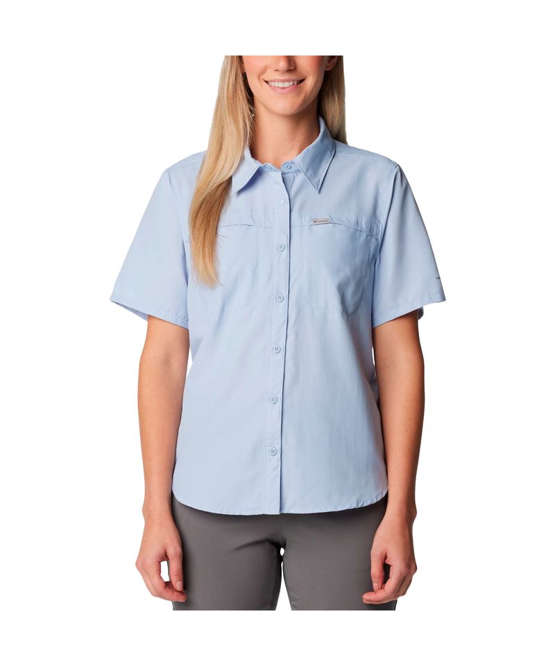 Camisa-Manga-Corta-Columbia-Silver-Ridge-3.0-Trekking-Mujer-Whisper-2072931-477