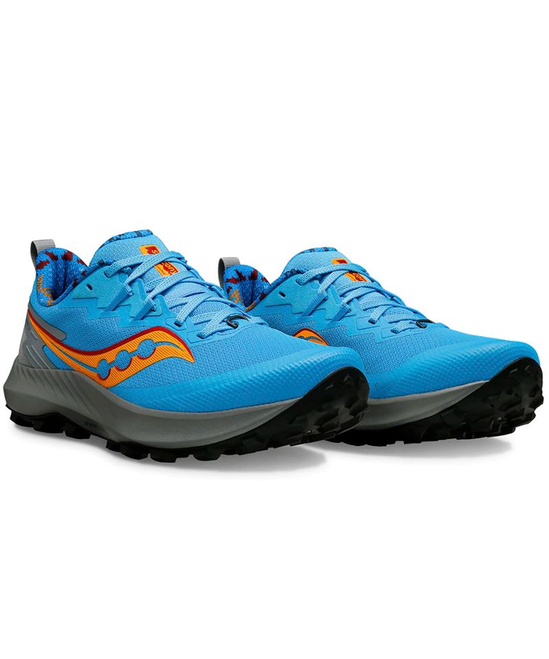 Saucony trail mujer azul on sale