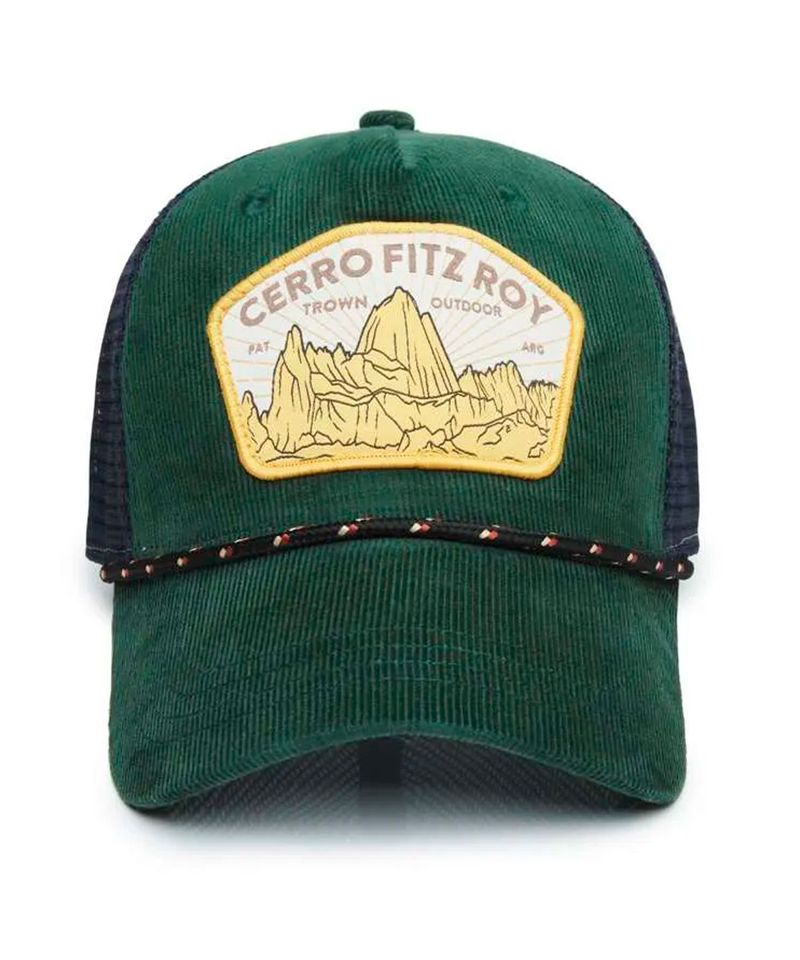 Gorra-Trown-The-Fitz-Cord-Trucker-Urbano-Unisex-Verde-MTR3090