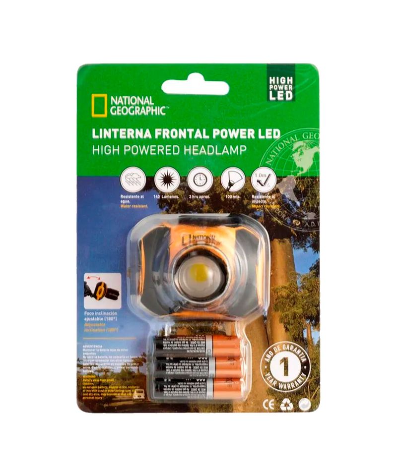 Linterna-Frontal-National-Geographic-Power-Led-1300-lm-Camping-Negro-LNG6542-2