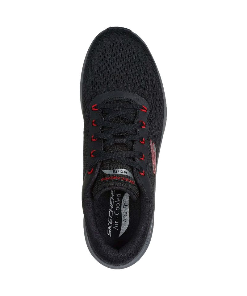 Zapatillas-Skechers-Arch-Fit-2.0-Running-Training-Hombre-Black-Mesh-Syntetic-Red-232700-BKRD-2