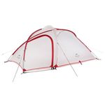 Carpa-Naturehike-Hiby-Ultraliviana-3-Personas-3-Estaciones-Camping-Gris-Rojo