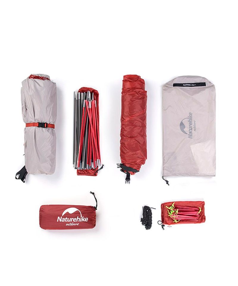 Carpa-Naturehike-Hiby-Ultraliviana-3-Personas-3-Estaciones-Camping-Gris-Rojo-2