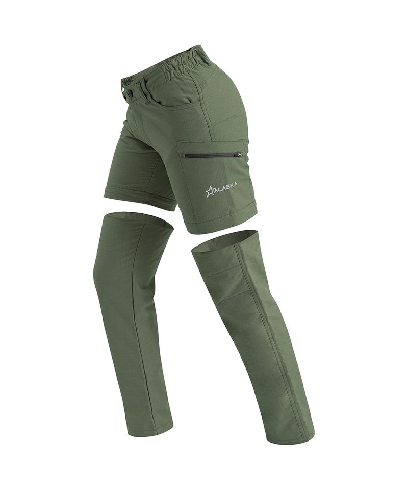 Pantalon-Alaska-Luna-II-Desmontable-Trekking-Hiking-Mujer-Verde-Musgo-AM1158-701-1