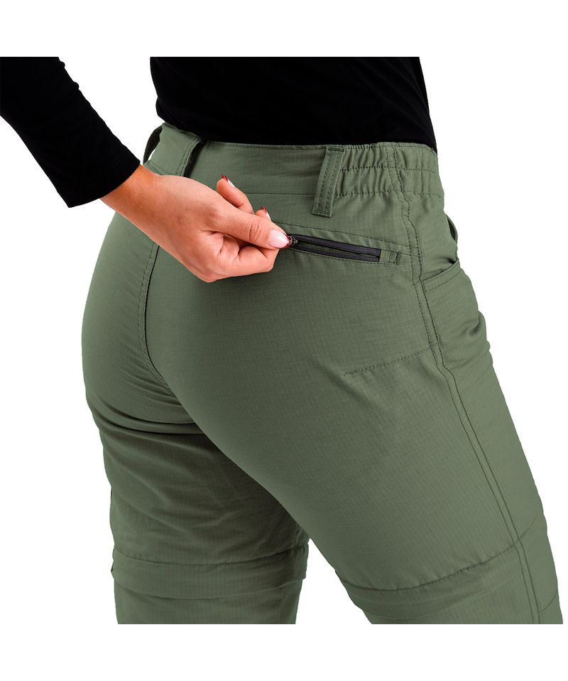 Pantalon-Alaska-Luna-II-Desmontable-Trekking-Hiking-Mujer-Verde-Musgo-AM1158-701-11