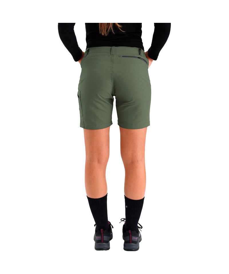 Bermuda-Alaska-Luna-II-Ripstop-Trekking-Hiking-Mujer-Verde-Musgo-AM1358-701-7