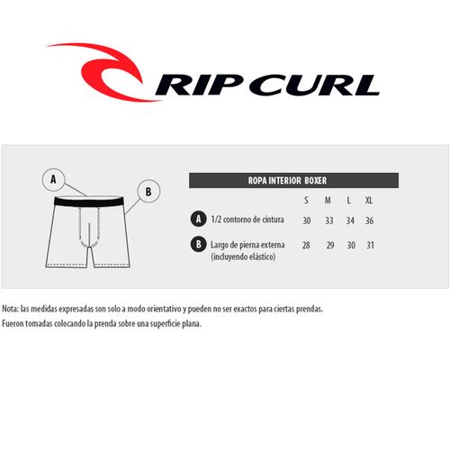 Boxer Rip Curl Quick Dry Plain Hombre