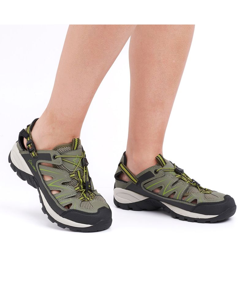 Sandalias-Alaska-Hiker-Anfibia-Unisex-Hiking-Zapatillas-Green-Black-A036130L-7-8