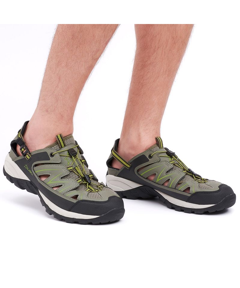 Sandalias-Alaska-Hiker-Anfibia-Unisex-Hiking-Zapatillas-Green-Black-A036130L-7-9