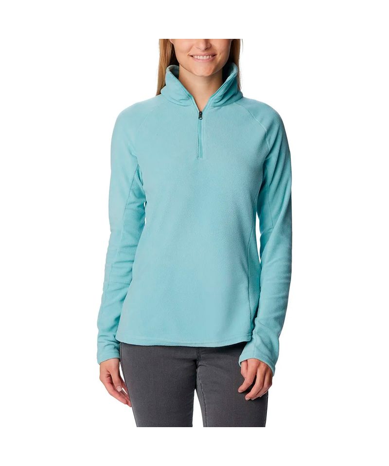 Buzo-Columbia-Micro-Polar-Glacial-IV-Zip-Trekking-Mujer-Aqua-Haze-1802201-321