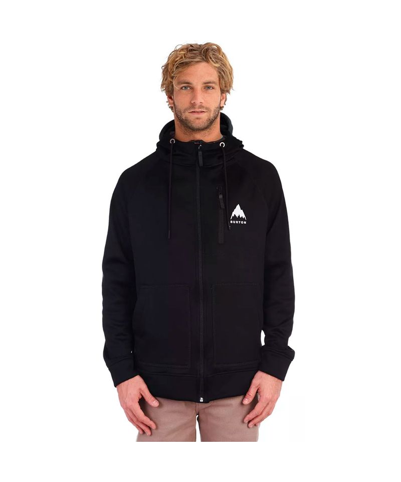 Campera-Burton-Bonded-Crown-Hooded-SoftShell-Urbano-Hombre-Black-Black-I3OF1CRN-100