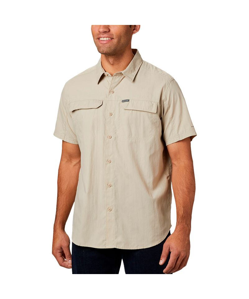 Camisa-Manga-Corta-Columbia-Silver-Ridge-2.0-Trekking-Hombre-Fossil-1838881-160