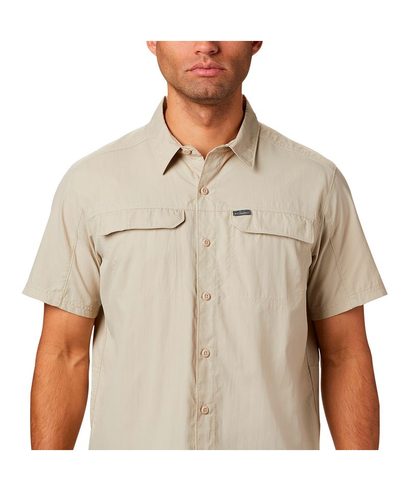 Camisa-Manga-Corta-Columbia-Silver-Ridge-2.0-Trekking-Hombre-Fossil-1838881-160-3