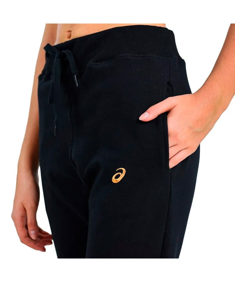 Pantalon-Joggins-Asics-Classics-Urbano-Deportivo-Mujer-Negro-AI000191-6577-1