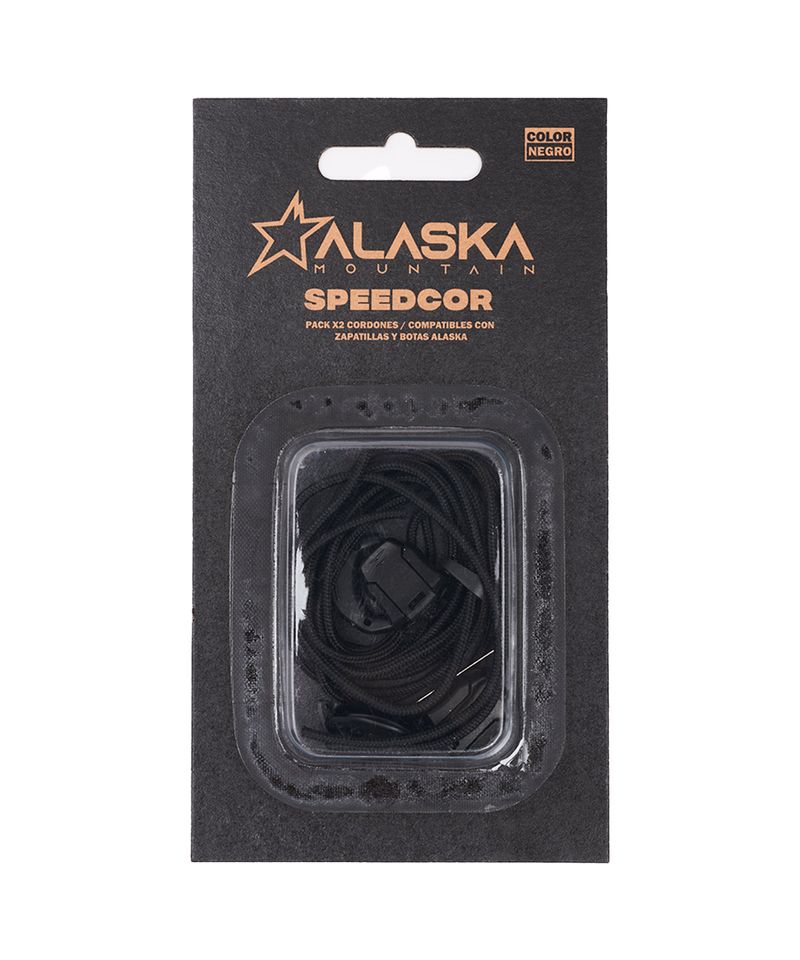 Cordones-Alaska-Speedcor-Kit-Zapatillas-Sandalias-Negro-AVS22003-X-1