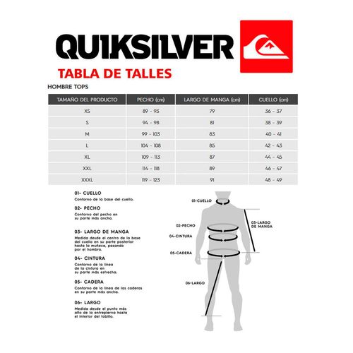 Buzo Quiksilver Comp Logo Hoodie Hombre