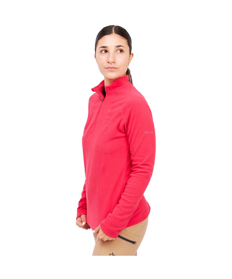 Buzo-Alaska-Sur-II-Micro-Polar-Liviano-Trekking-Mujer-Rosa-Candy-AM1406-402-4