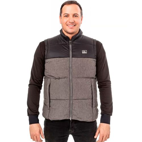 Chaleco Puffer Quiksilver Wolf Shoulders Hombre