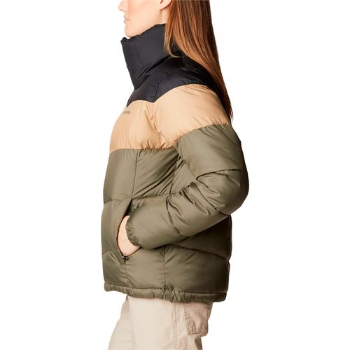 Campera Columbia Puffect Colour Block Mujer