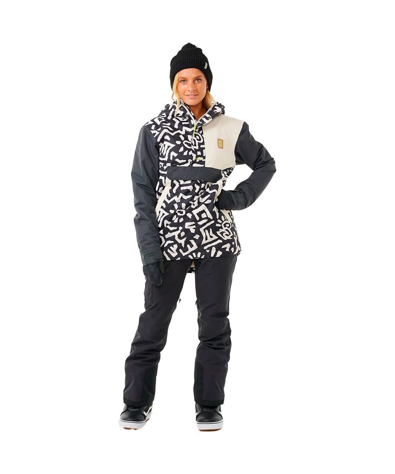 Campera-Anorak-Rip-Curl-Rider-10K-Ski-Snowboard-Mujer-Washed-Black-Search-04190-N1-3