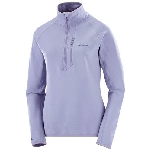 Buzo Medio Cierre Salomon Essential Lightwarm Mujer