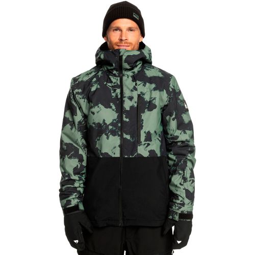 Campera Quiksilver Mission Printed Block 10K Hombre