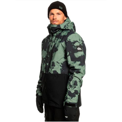 Campera Quiksilver Mission Printed Block 10K Hombre