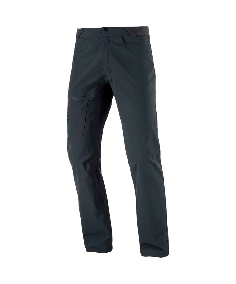 Pantalon-Salomon-Wayfarer-Trekking-Hiking-Hombre-Deep-Black-C21060