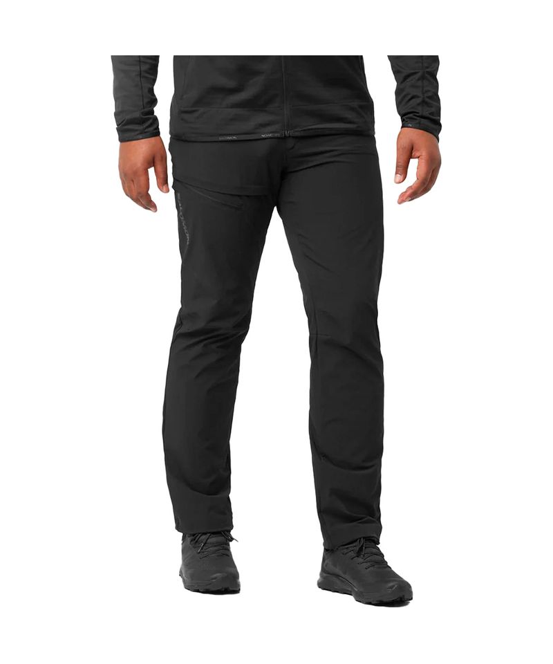 Pantalon-Salomon-Wayfarer-Trekking-Hiking-Hombre-Deep-Black-C21060-1
