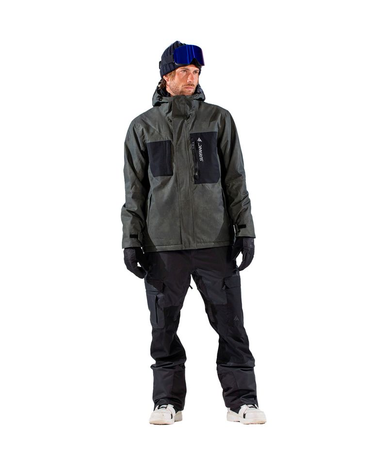 Campera-Surfanic-Avalanche-10K-Ski-Snowboard-Hombre-Khaki-SWU1000-407-1