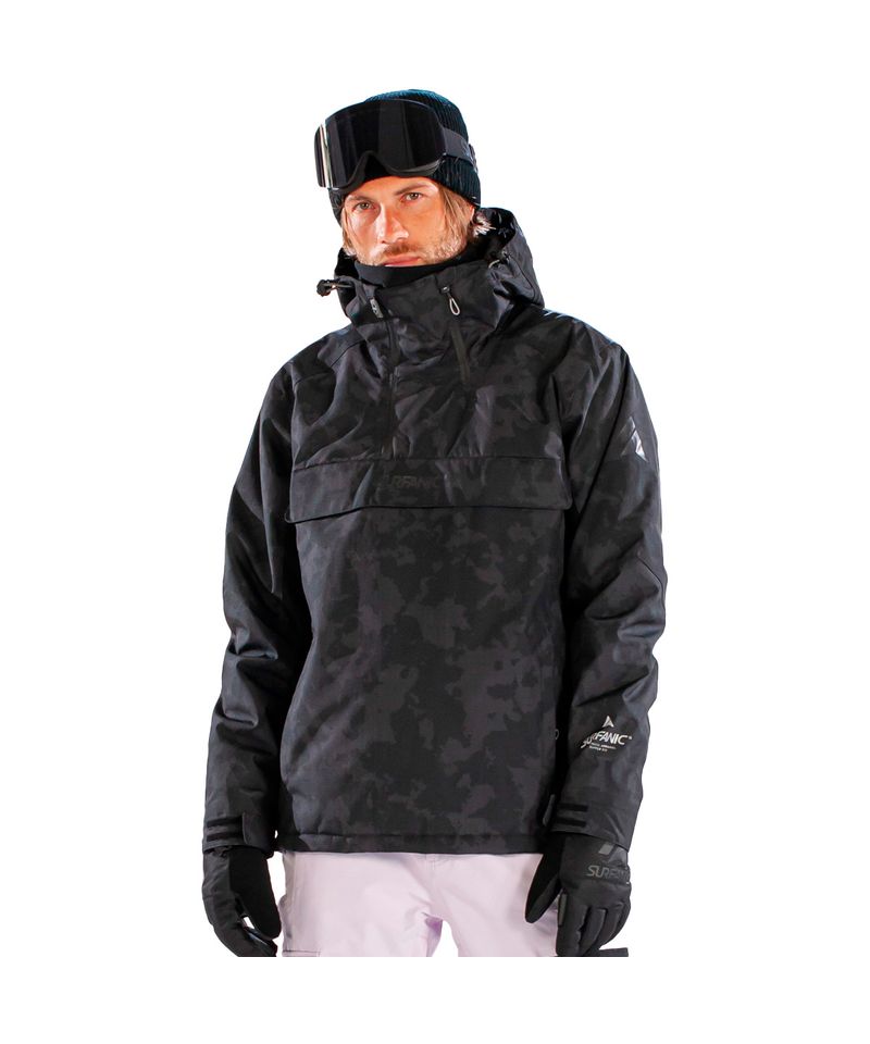 Campera-Anorak-Surfanic-Whiteroom-10K-Ski-Snowboard-Hombre-Black-SWU1002-020