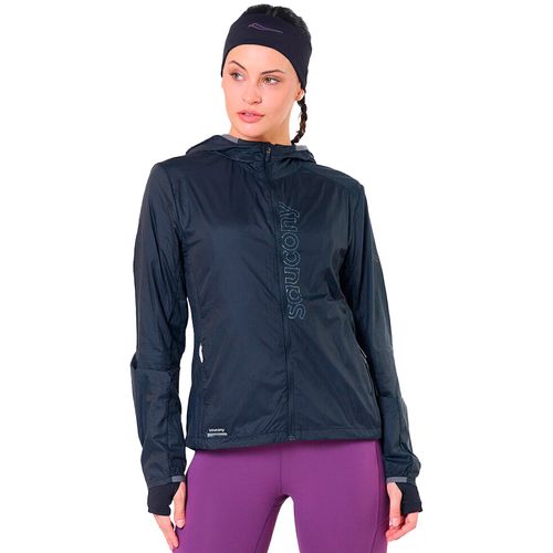 Campera Rompevientos Saucony Peregrine Packaway Mujer
