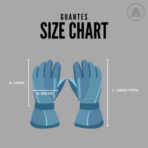Guantes Ombak Buchupureo Unisex